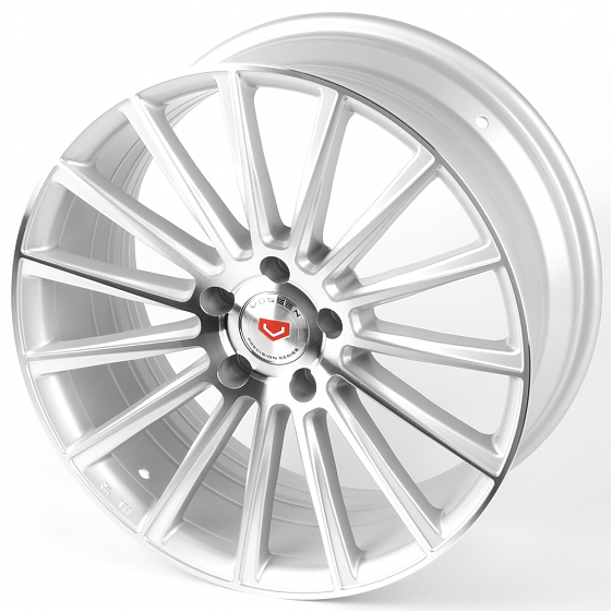 Литые диски 81502 Vossen BZ01-CT492 18 J8 ET35 5x114.3 73.1 серебро + полированные спицы: Фото 6
