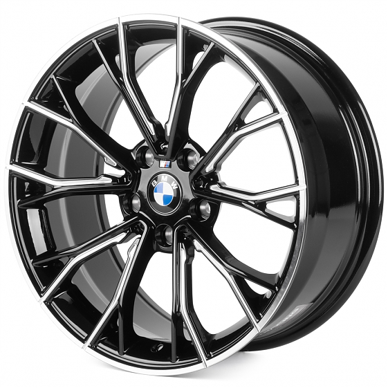 Кованые диски 0923-108 PTRACING FG314X-CS380 18 J8 ET30 5x120 72.56 чёрный + полированный обод и спи: Фото 5