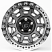 Литые диски 81319 FUEL 2628-SF058 17 J9 ET-32 5x150 110.1 графит матовый + полированный бедлок