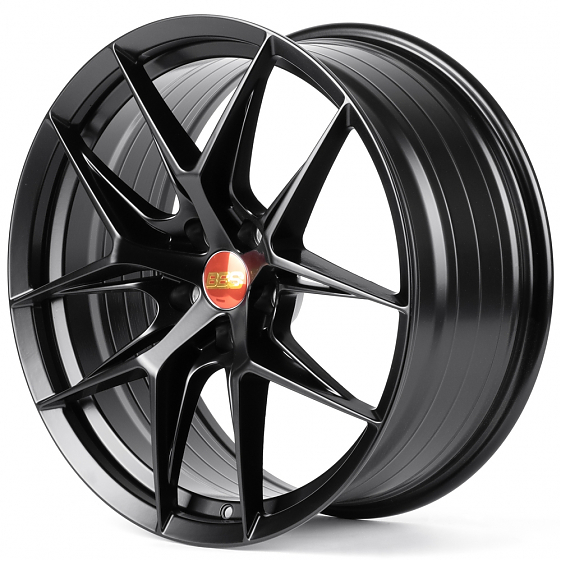 Литые диски 82497 BBS XF016 19 J8.5 ET35 5x112 66.6 чёрный матовый: Фото 5