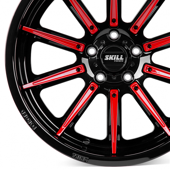 Кованые диски 230203G SKILL SD101-SV274 20 J12 ET-44 5x127 71.6 чёрный: Фото 3