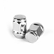 Гайка 20218 ATVL N010 конус 14X1,5 35mm серебро HEX 21