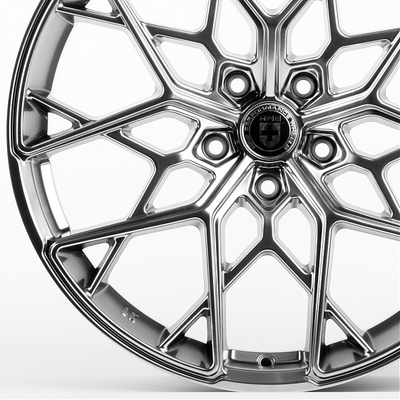 Литые диски 81128 HRE F1232-SL075 20 J8.5 ET35 5x120 72.6 серебро тёмное: Фото 2
