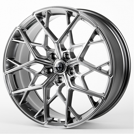 Литые диски 81128 HRE F1232-SL075 20 J8.5 ET35 5x120 72.6 серебро тёмное: Фото 5
