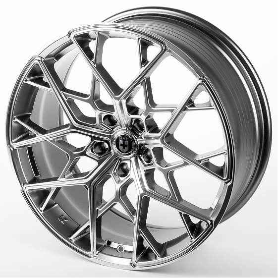 Литые диски 81128 HRE F1232-SL075 20 J8.5 ET35 5x120 72.6 серебро тёмное: Фото 6