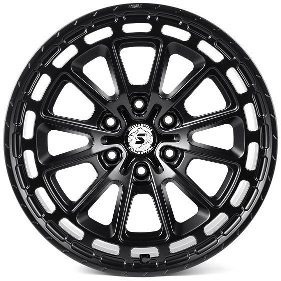 Кованые диски H260210D SKILL SV267-SK333 20 J9 ET0 6x139.7 77.8 чёрный матовый: Фото 1