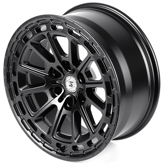 Кованые диски H260210D SKILL SV267-SK333 20 J9 ET0 6x139.7 77.8 чёрный матовый: Фото 6