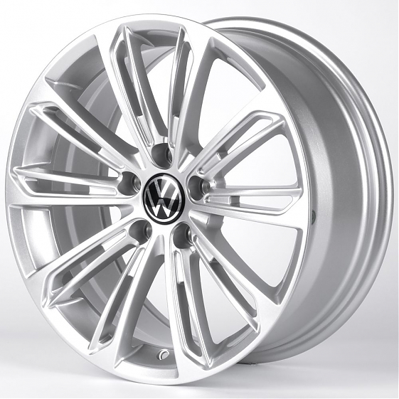Литые диски 82093 Volkswagen IVF-3030-SM155 17 J7.5 ET35 5x112 57.1 серебро: Фото 5