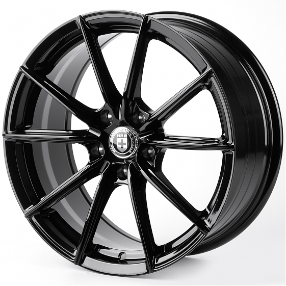 Литые диски 81785 HRE FC184-SF069 18 J8 ET35 5x114.3 73.1 чёрный глянцевый: Фото 5