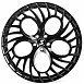 Кованые диски H231017E SKILL SL351-SL086 21 J9 ET35 5x108 63.3 черный глянец