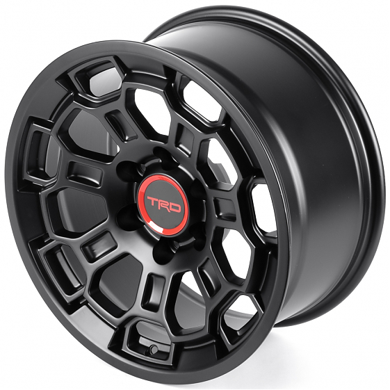 Литые диски 82257 TRD iV-1833-FG581 18 J9 ET15 6x139.7 106.1 чёрный матовый: Фото 6