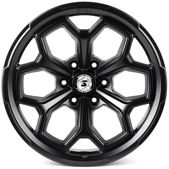 Кованые диски H260209E SKILL SV264-SK333 20 J9 ET0 6x139.7 77.8 чёрный матовый: Фото 1