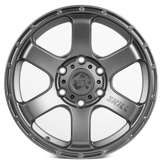 Кованые диски H231128Y SKILL SL510-CS236 17 J9 ET0 6x139.7 106.1 графит матовый: Фото 1