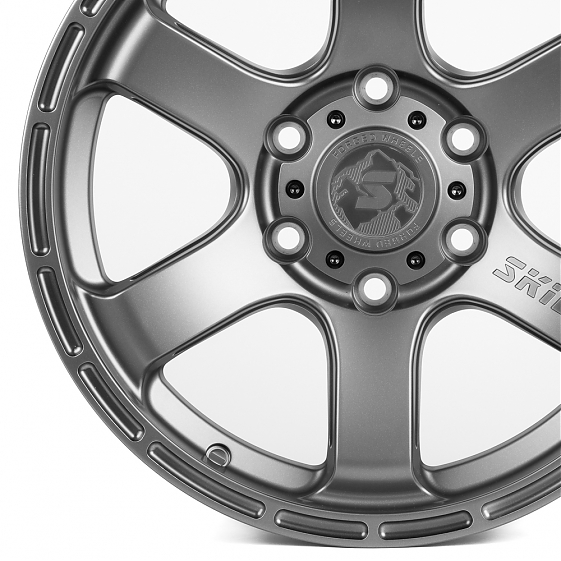 Кованые диски H231128Y SKILL SL510-CS236 17 J9 ET0 6x139.7 106.1 графит матовый: Фото 2