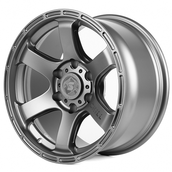 Кованые диски H231128Y SKILL SL510-CS236 17 J9 ET0 6x139.7 106.1 графит матовый: Фото 5