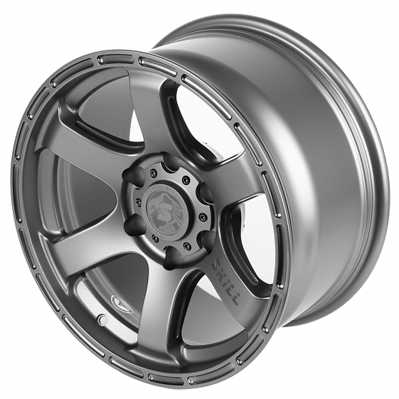 Кованые диски H231128Y SKILL SL510-CS236 17 J9 ET0 6x139.7 106.1 графит матовый: Фото 6
