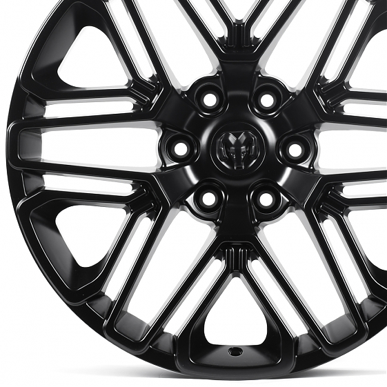 Кованые диски H260518D SKILL SV003-SL221 20 J9 ET19 6x139.7 77.8 чёрный матовый: Фото 2