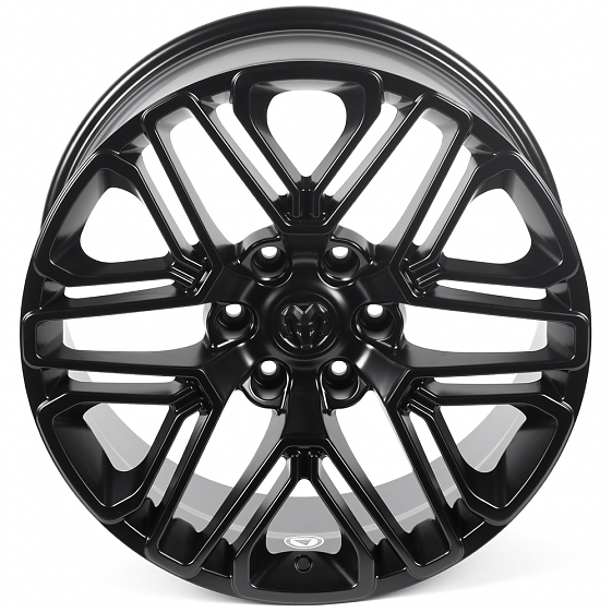 Кованые диски H260518D SKILL SV003-SL221 20 J9 ET19 6x139.7 77.8 чёрный матовый: Фото 3