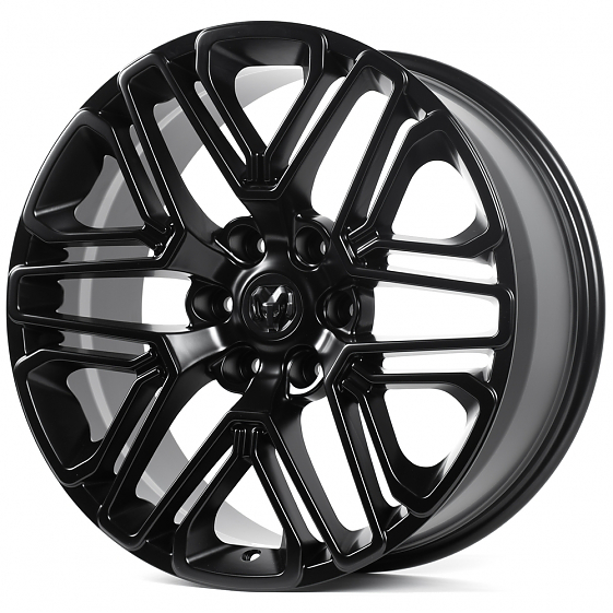Кованые диски H260518D SKILL SV003-SL221 20 J9 ET19 6x139.7 77.8 чёрный матовый: Фото 4