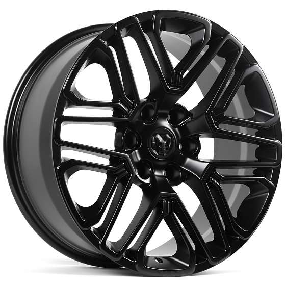 Кованые диски H260518D SKILL SV003-SL221 20 J9 ET19 6x139.7 77.8 чёрный матовый: Фото 6