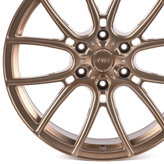 Кованые диски H260527J SKILL SK166-SK333 20 J9 ET19 6x139.7 77.8 бронза матовая: Фото 2