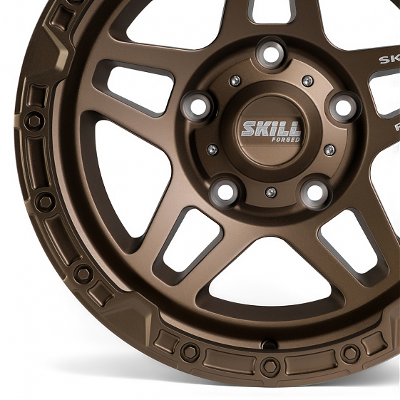Кованые диски 70889 SKILL SL173 17 J8.5 ET0 5x150 110.1 бронза: Фото 4