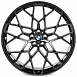 Кованые диски H241225ZF SKILL SL813-SV482 22 J9.5 ET37 5x112 66.6 чёрный глянцевый + полированные сп