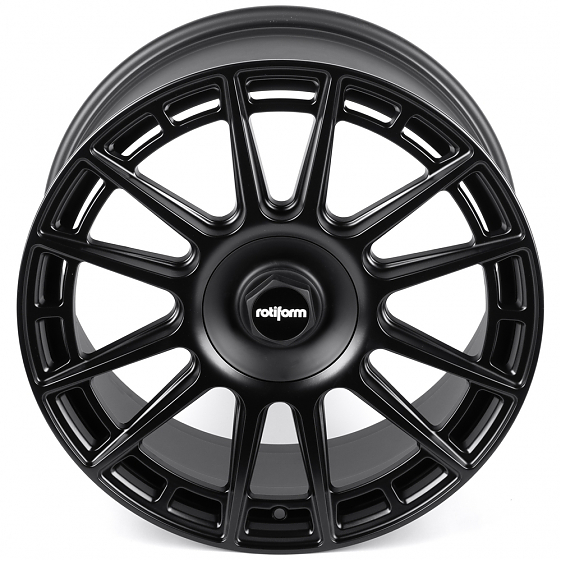 Литые диски 80630 Rotiform F086 20 J9 ET35 5x112/5x120 72.6 чёрный матовый: Фото 3