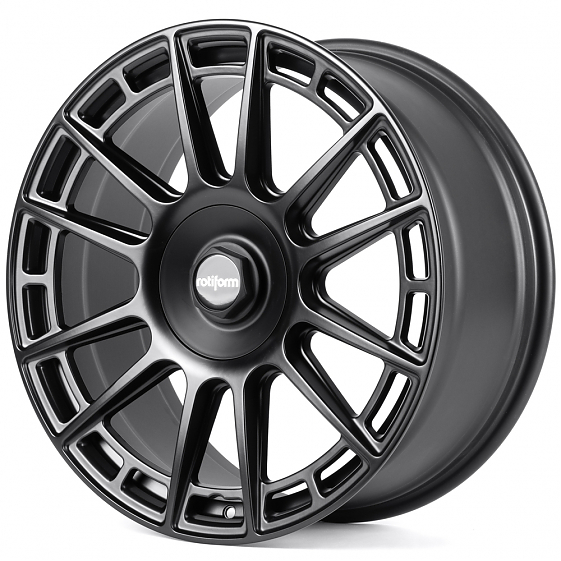 Литые диски 80630 Rotiform F086 20 J9 ET35 5x112/5x120 72.6 чёрный матовый: Фото 5