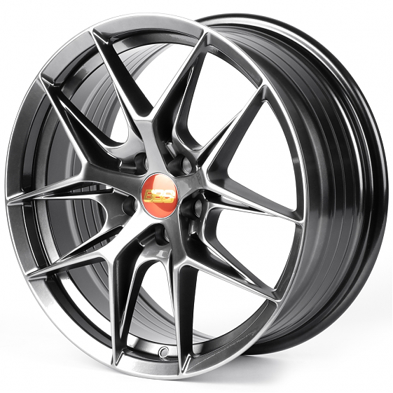Литые диски 82488 BBS XF016 17 J7.5 ET35 5x114.3 73.1 серебро тёмное: Фото 5