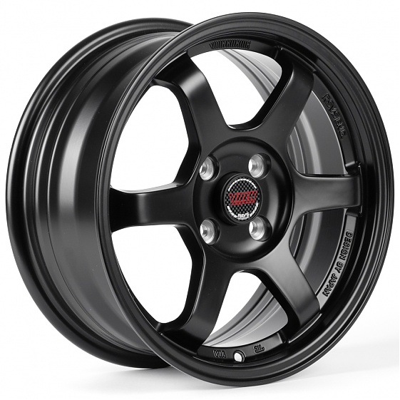 Литые диски 82477 Rays 155210 15 J6.5 ET35 4x100 73.1 чёрный матовый: Фото 4