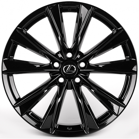 Литые диски 81882 Lexus IVF-3202-SM199 20 J8 ET30 5x114.3 60.1 чёрный: Фото 1