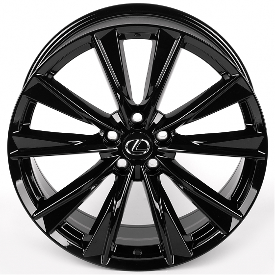 Литые диски 81882 Lexus IVF-3202-SM199 20 J8 ET30 5x114.3 60.1 чёрный: Фото 3
