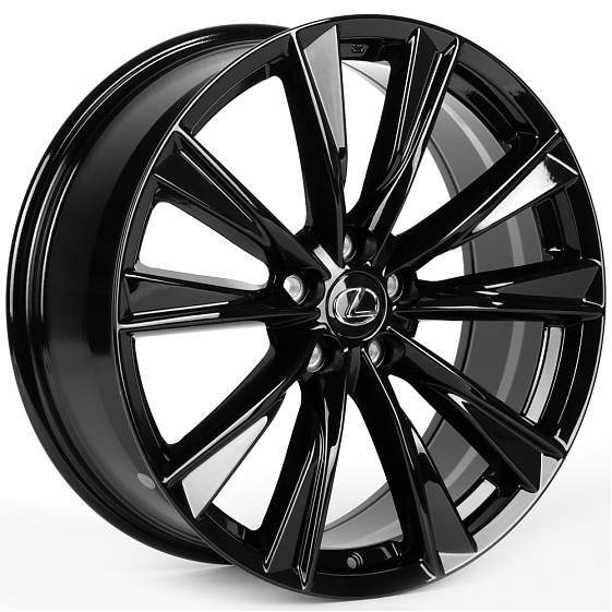 Литые диски 81882 Lexus IVF-3202-SM199 20 J8 ET30 5x114.3 60.1 чёрный: Фото 4