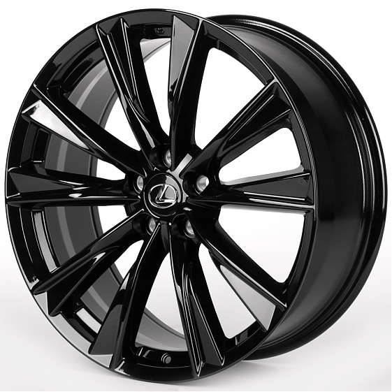 Литые диски 81882 Lexus IVF-3202-SM199 20 J8 ET30 5x114.3 60.1 чёрный: Фото 5
