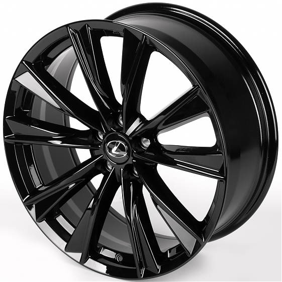Литые диски 81882 Lexus IVF-3202-SM199 20 J8 ET30 5x114.3 60.1 чёрный: Фото 6