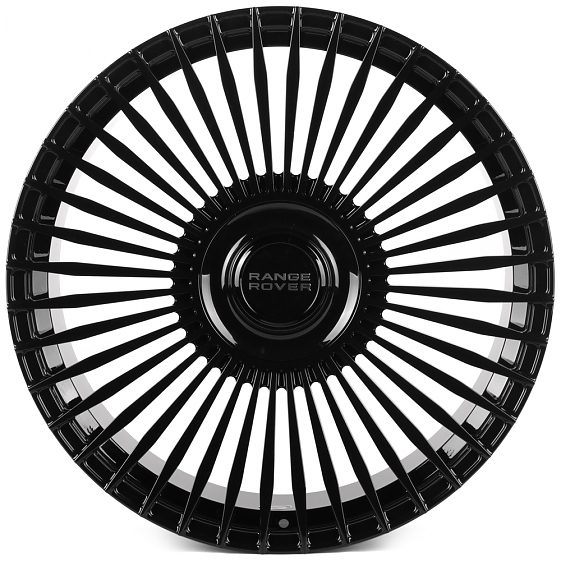 Кованые диски H241211U SKILL SL762-SV497 23 J9.5 ET42.5 5x120 72.6 чёрный глянцевый: Фото 1