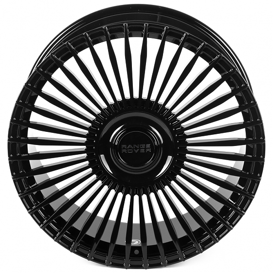 Кованые диски H241211U SKILL SL762-SV497 23 J9.5 ET42.5 5x120 72.6 чёрный глянцевый: Фото 3