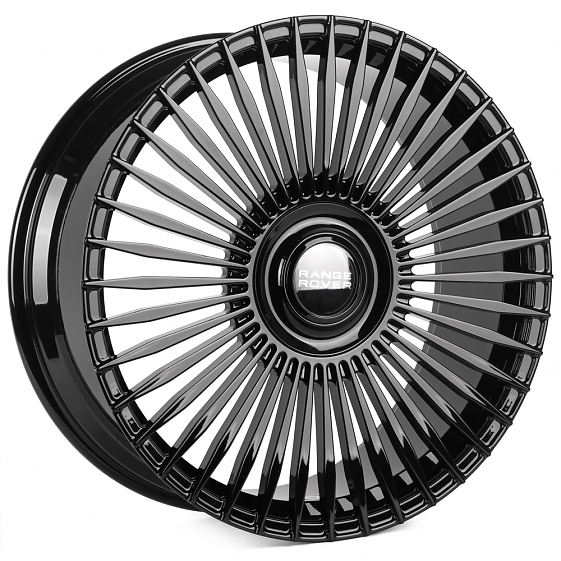 Кованые диски H241211U SKILL SL762-SV497 23 J9.5 ET42.5 5x120 72.6 чёрный глянцевый: Фото 4