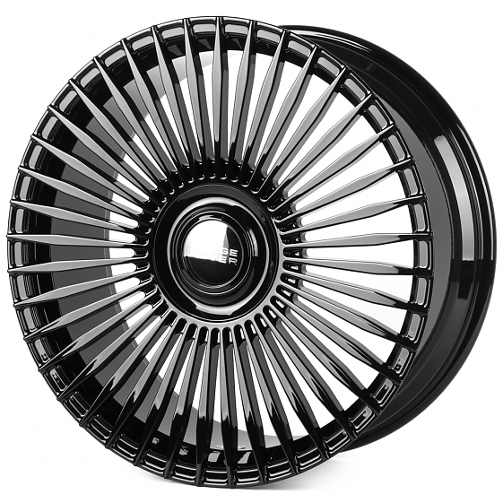 Кованые диски H241211U SKILL SL762-SV497 23 J9.5 ET42.5 5x120 72.6 чёрный глянцевый: Фото 5