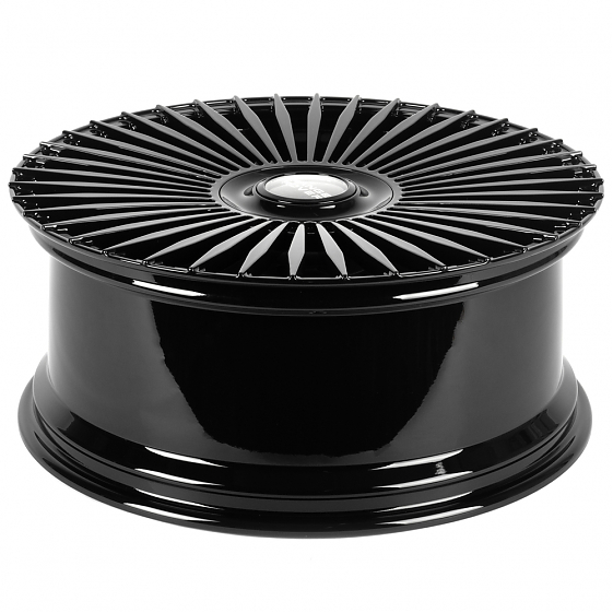 Кованые диски H241211U SKILL SL762-SV497 23 J9.5 ET42.5 5x120 72.6 чёрный глянцевый: Фото 7