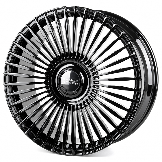 Кованые диски H240604S SKILL SL762-SB609 23 J9.5 ET42.5 5x120 72.6 чёрный глянцевый: Фото 5
