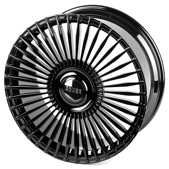 Кованые диски H240604S SKILL SL762-SB609 23 J9.5 ET42.5 5x120 72.6 чёрный глянцевый: Фото 6