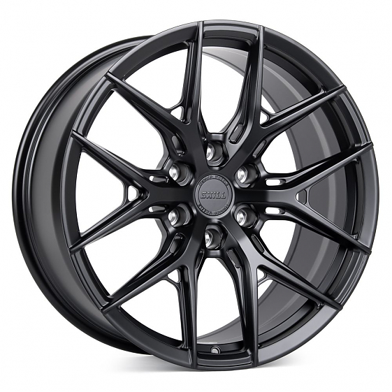 Кованые диски H260527i SKILL SV110-SL221 20 J9 ET19 6x139.7 77.8 чёрный матовый: Фото 4