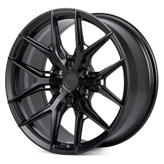 Кованые диски H260527i SKILL SV110-SL221 20 J9 ET19 6x139.7 77.8 чёрный матовый: Фото 5