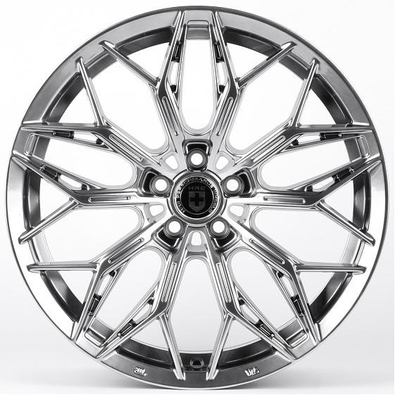 Литые диски 82393 HRE IVF3426 18 J8 ET40 5x100 73.1 серебро тёмное: Фото 1