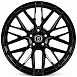 Литые диски 82615 IVR iV-1202C 18 J8 ET35 5x105 56.5 чёрный глянцевый
