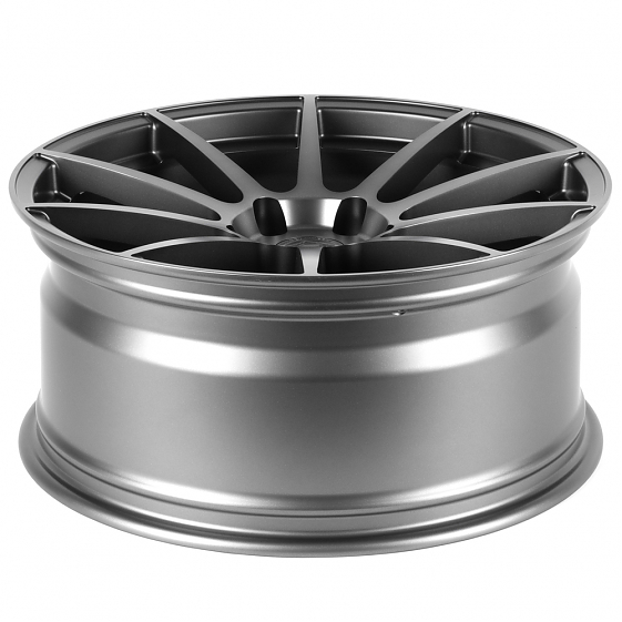 Кованые диски H260612Y SKILL SV994-SK333 20 J9 ET12 5x127 71.6 графит матовый + полированные спицы +: Фото 7
