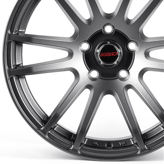 Литые диски 82200 Rays KS278-FG568 17 J9 ET30 5x114.3 73.1 графит матовый: Фото 2