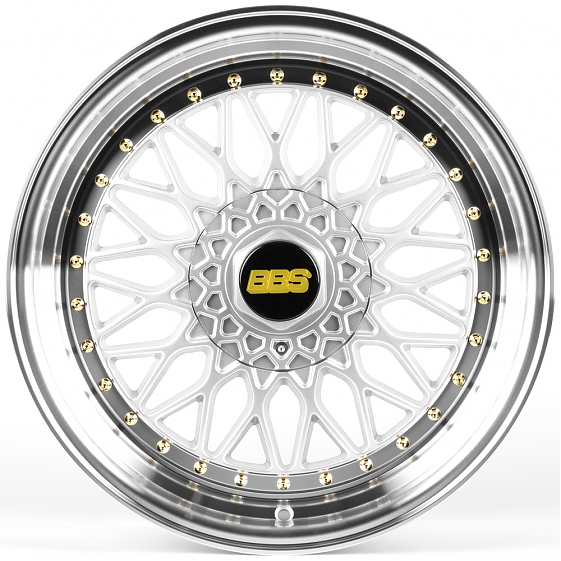 Литые диски 82178 BBS 7679R-CT480 17 J8.5 ET35 5x100/5x114.3 73.1 серебро + полированный обод: Фото 1